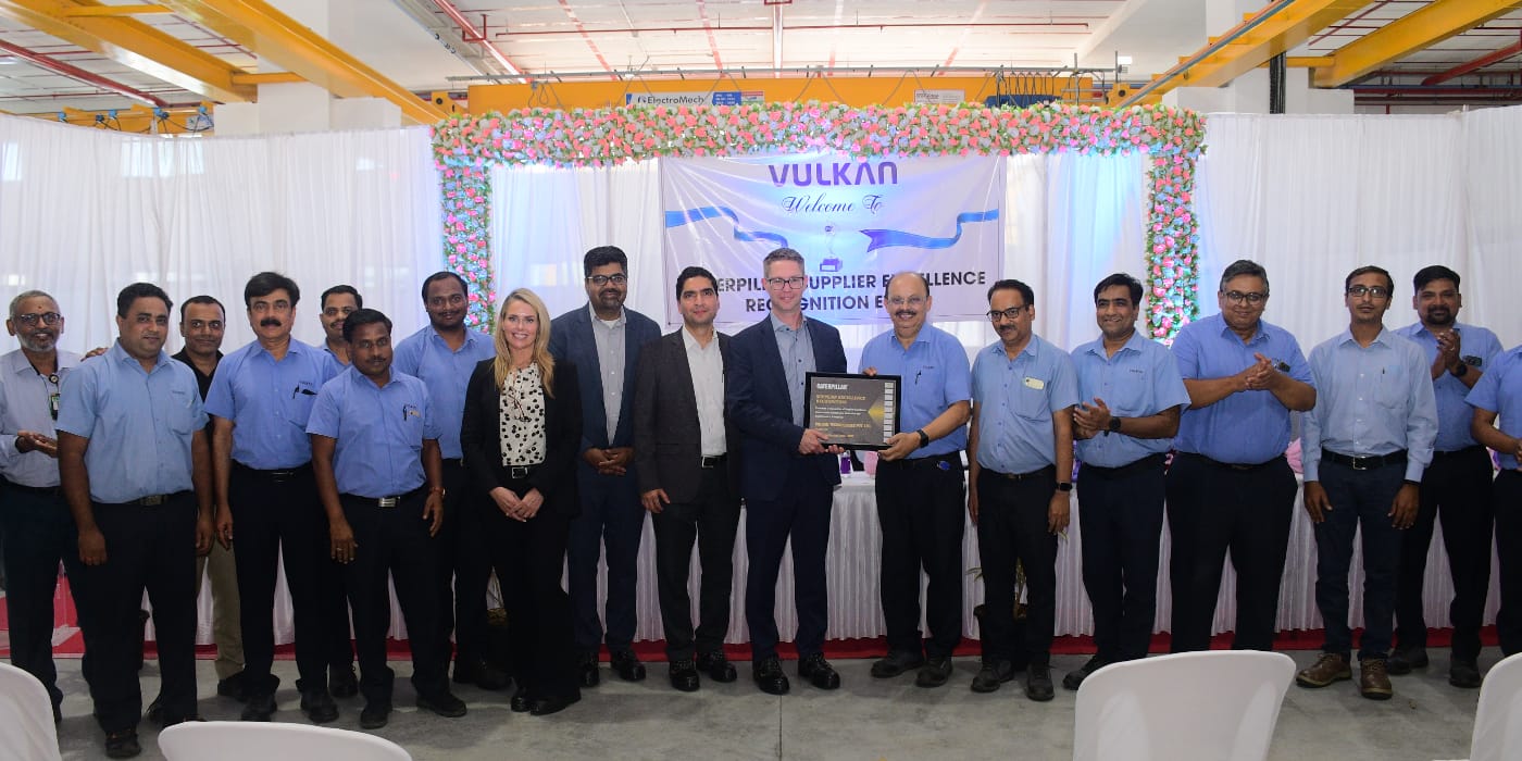 May/2023<br>Supplier Excellence Recognition Certificate 2022" by Caterpillar India Engineering Solutions Pvt Ltd