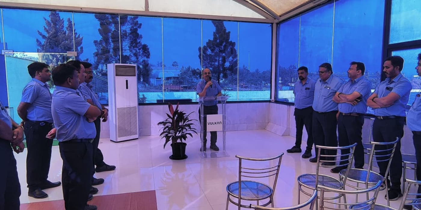 January/2024<br> New Year's party at VULKAN India